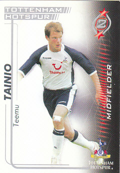 Teemu Tanio Tottenham Hotspur 2005/06 Shoot Out #298